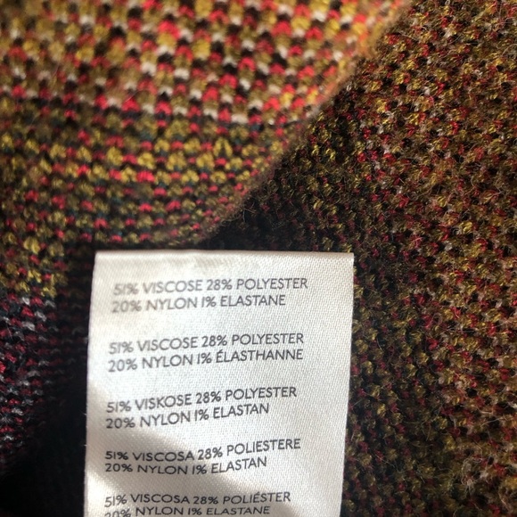 Anthropology Patchwork Knitted Midi Skirt - Picture 4 of 9